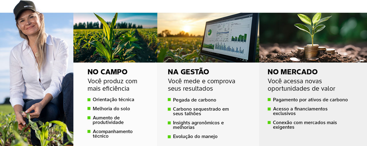 Pro carbono no campo, na gestão e no mercado
